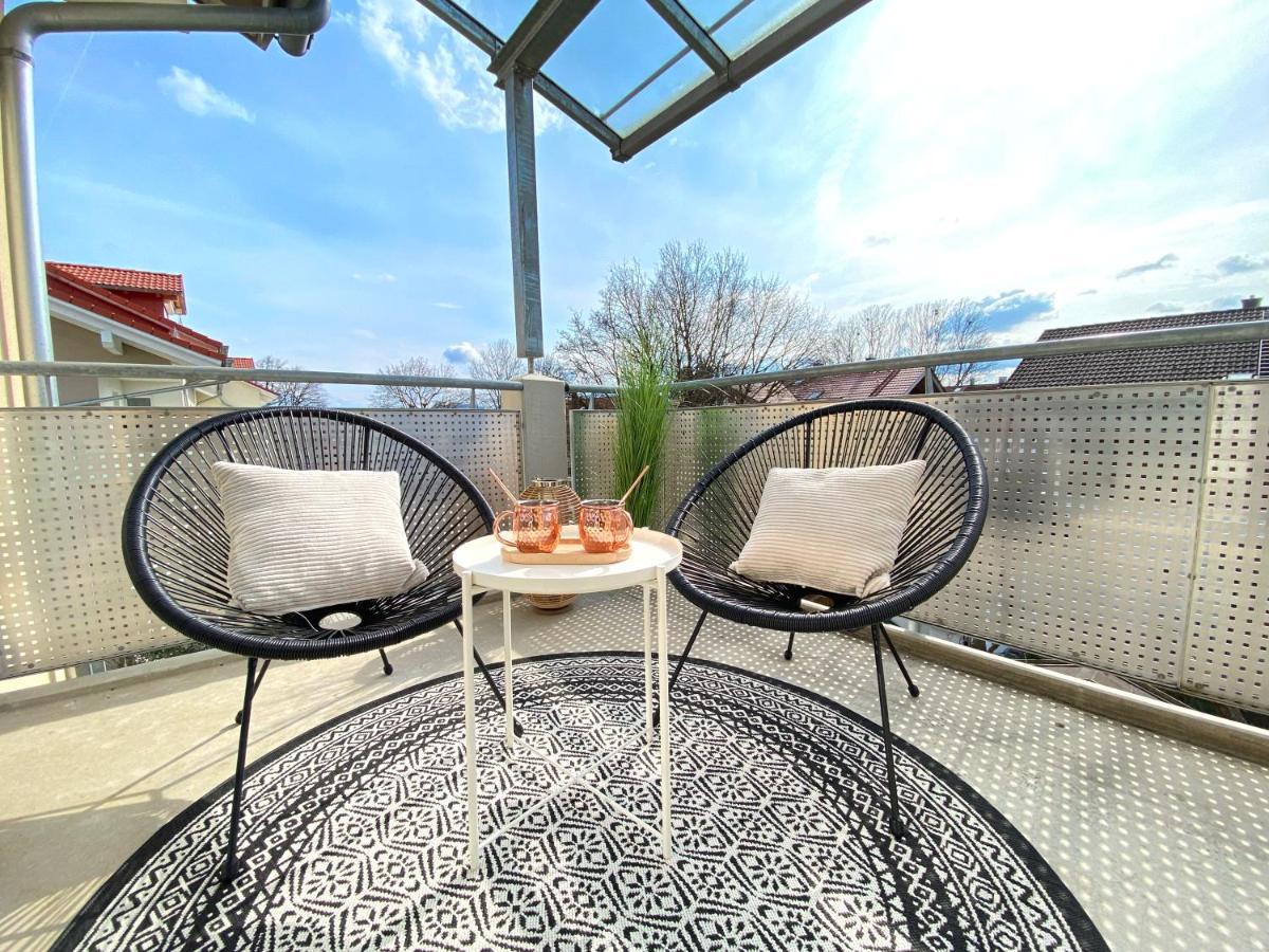 Roni -111qm Luxury Loft -near Center And Clinics -netflix -terrace -close To Thermal * Bad Aibling